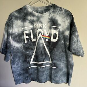 Pink Floyd Cutoff Tie Die Band Tee Shirt s  XL